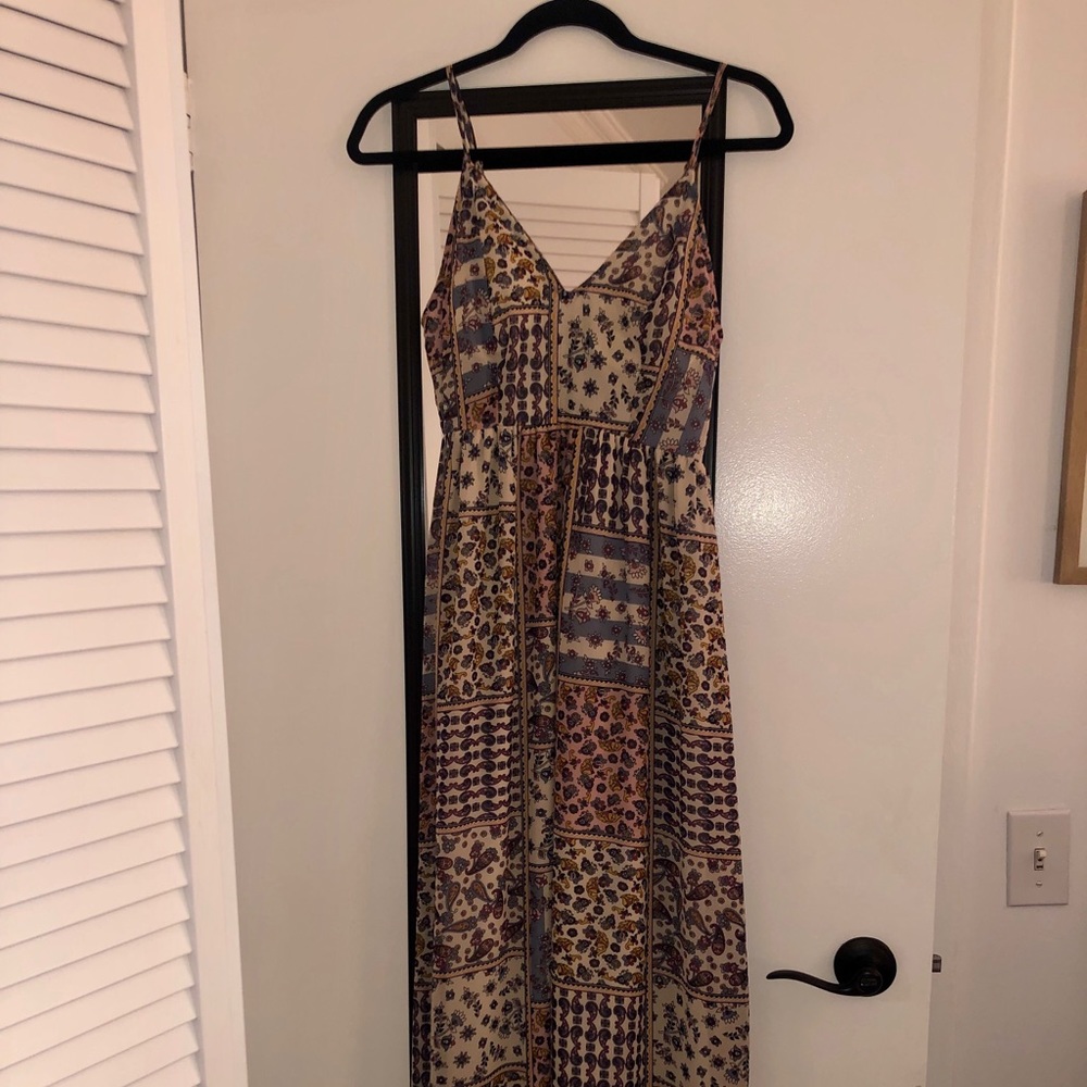 Japana Patterned Maxi Dress